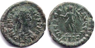 монета Рим Феодосий I Великий