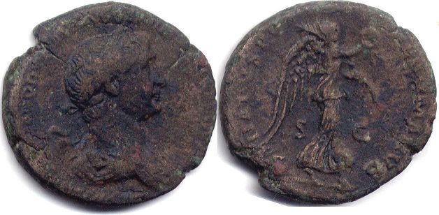 монета Рим Траян Acc