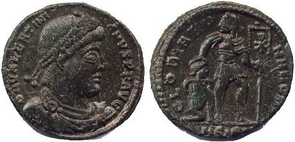 монета Рим Валентиниан I