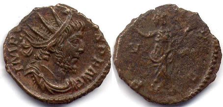 монета Рим Викторин антониниан