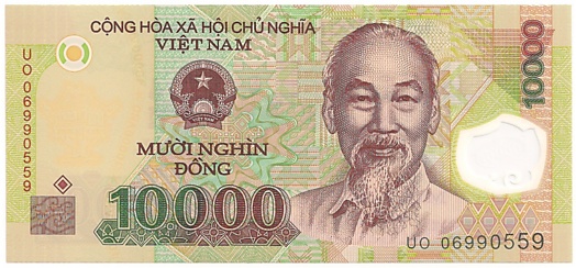 Вьетнам Полимерные 10 000 донгов 2006 banknote, 10000₫, лицо