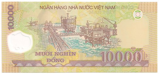 Вьетнам Полимерные 10 000 донгов 2019 banknote, 10000₫, оборотка
